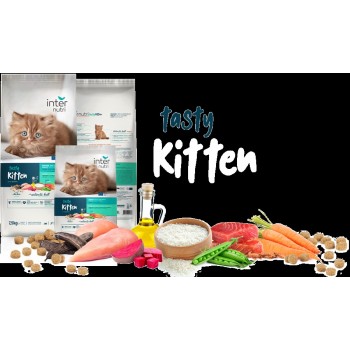 Dist. de Alimentos p/ t/ tipo de Animais | Gatos | Saco de 2kg / 7,5kg  (Frango, Arroz e Vegetais) Gatinhos e Gatas Fêmeas Gestantes ou Lactantes